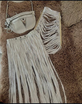 Nomad Spirit Fringe Skirt