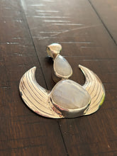 Luna Moonstone Silver pendant