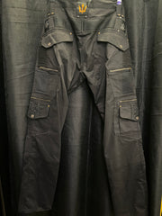 Black samurai pants