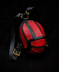 Gold Carapace leather bag Nikinga