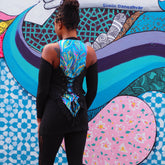 Psychedelic Aura Steam Punk Vest