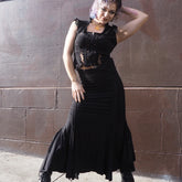 Black Basics Femme Skirt