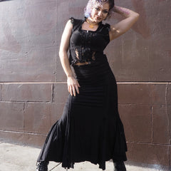 Black Basics Femme Skirt