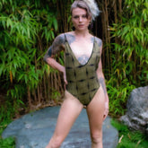 Rebelle Hearts Black & Gold Onesie