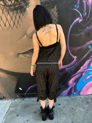 Bamboo Playsuit Onesie with Shipibo print