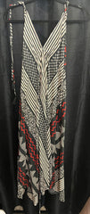 Long Bamboo Geometric Dress