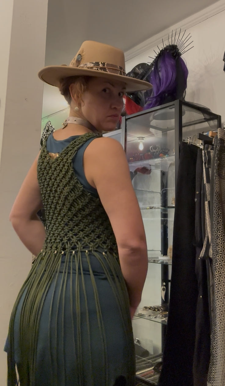 Macrame Handmade Vest