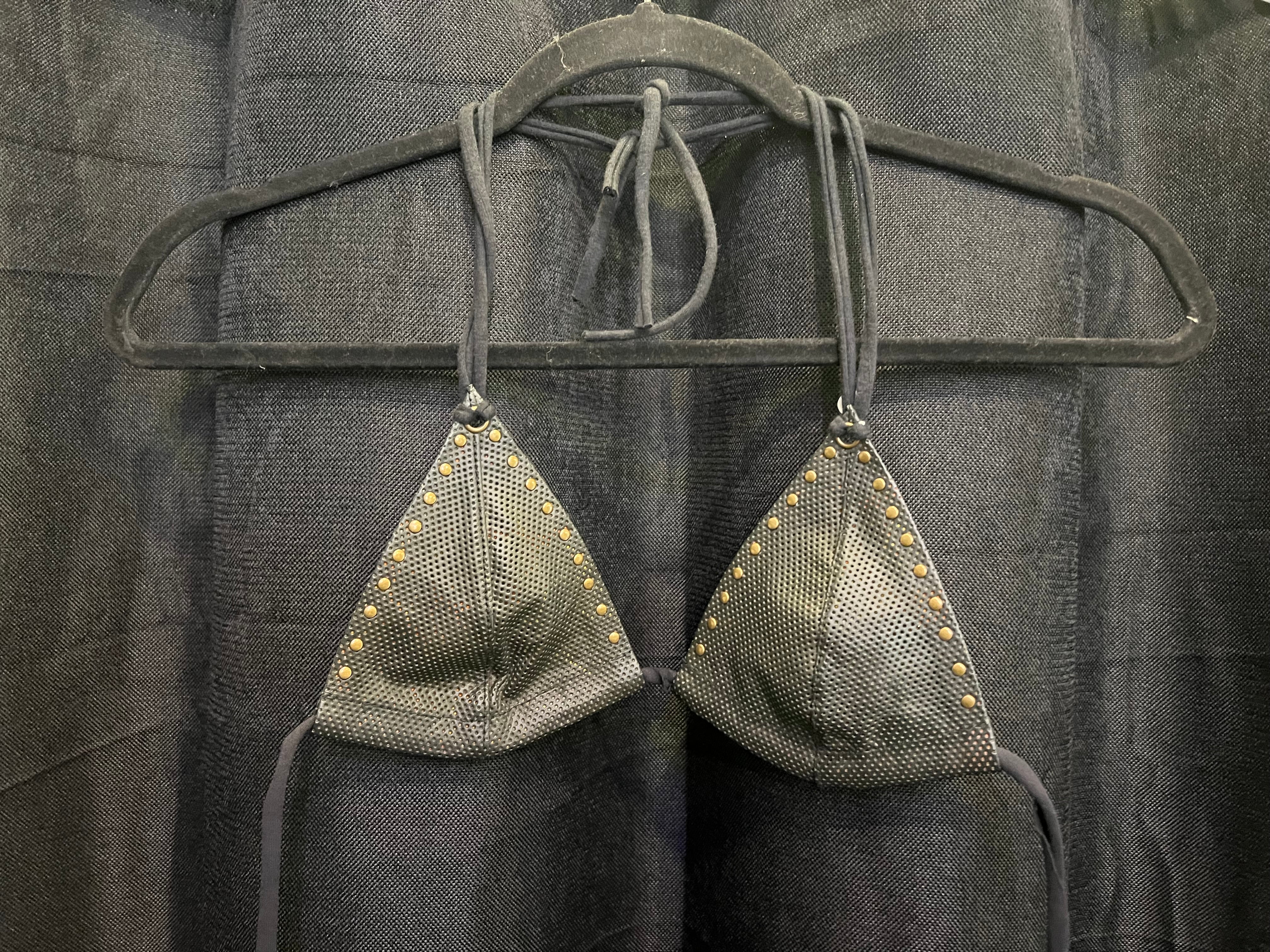Leather Bra Fullia