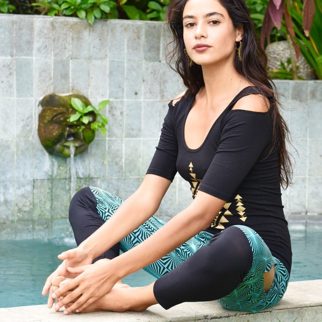 Psychedelic Print Pants