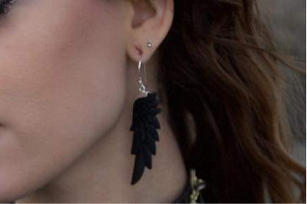 Wings of Freedom Earrings & Pendant